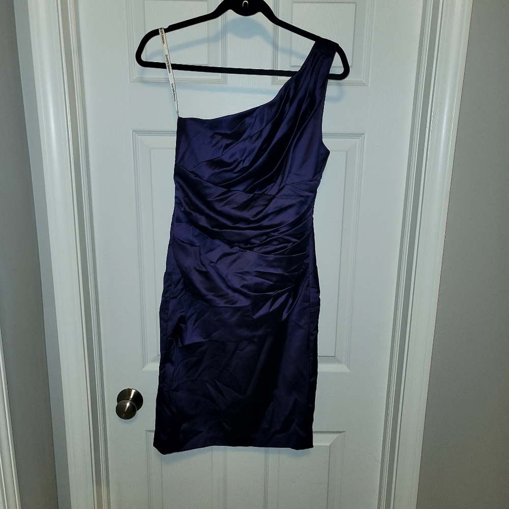 David's Bridal Women's One Strap Dress